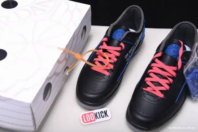 Rep Retro Black Off-White Low SP DJ4375-004 Jordan 2 Blue 0621